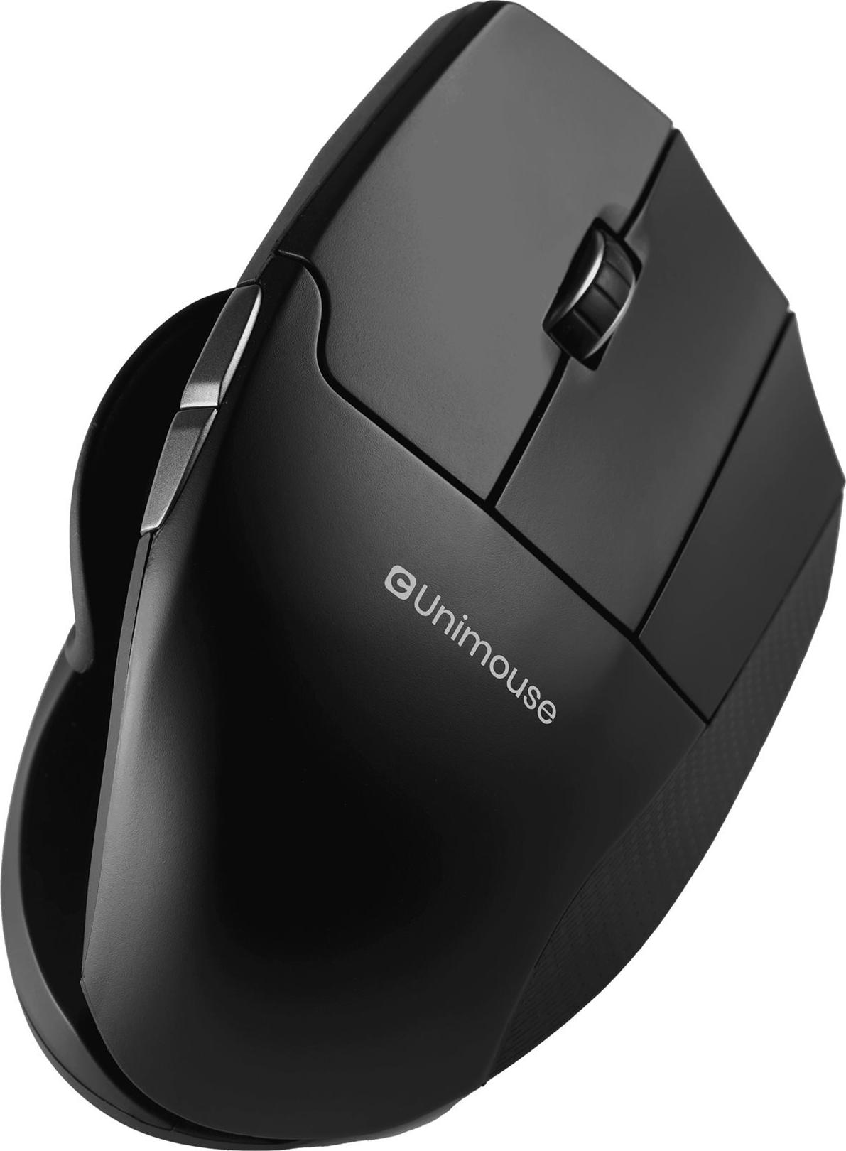 Contour Unimouse Vertikale Maus Kabellos Ergonomisch 7 Tasten Schwarz