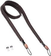 C-ROPE Kameragurt Traveler aus Paracord 140cm Dark Coffee retail (CRP-TRL-140-DCF)