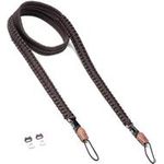 C-ROPE Kameragurt Traveler aus Paracord 140cm Dark Coffee retail (CRP-TRL-140-DCF)