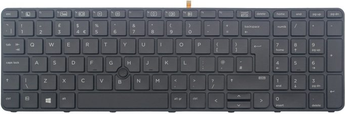 HP Inc. Keyboard (Sweden and Finland) (841145-B71)