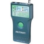 Voltcraft® CT-5 Kabel-Prüfgerät, Kabeltester Geeignet für RJ-45, BNC, RJ-11, IEE 1394, USB (CT-5)
