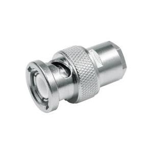 Telegärtner BNC-Kabelwinkelstecker Crimp G30 50 Ohm, löt/crimp, A0506, G30 (1.5/3.8), LMR-240  - 5 Stück (J01000A0054)