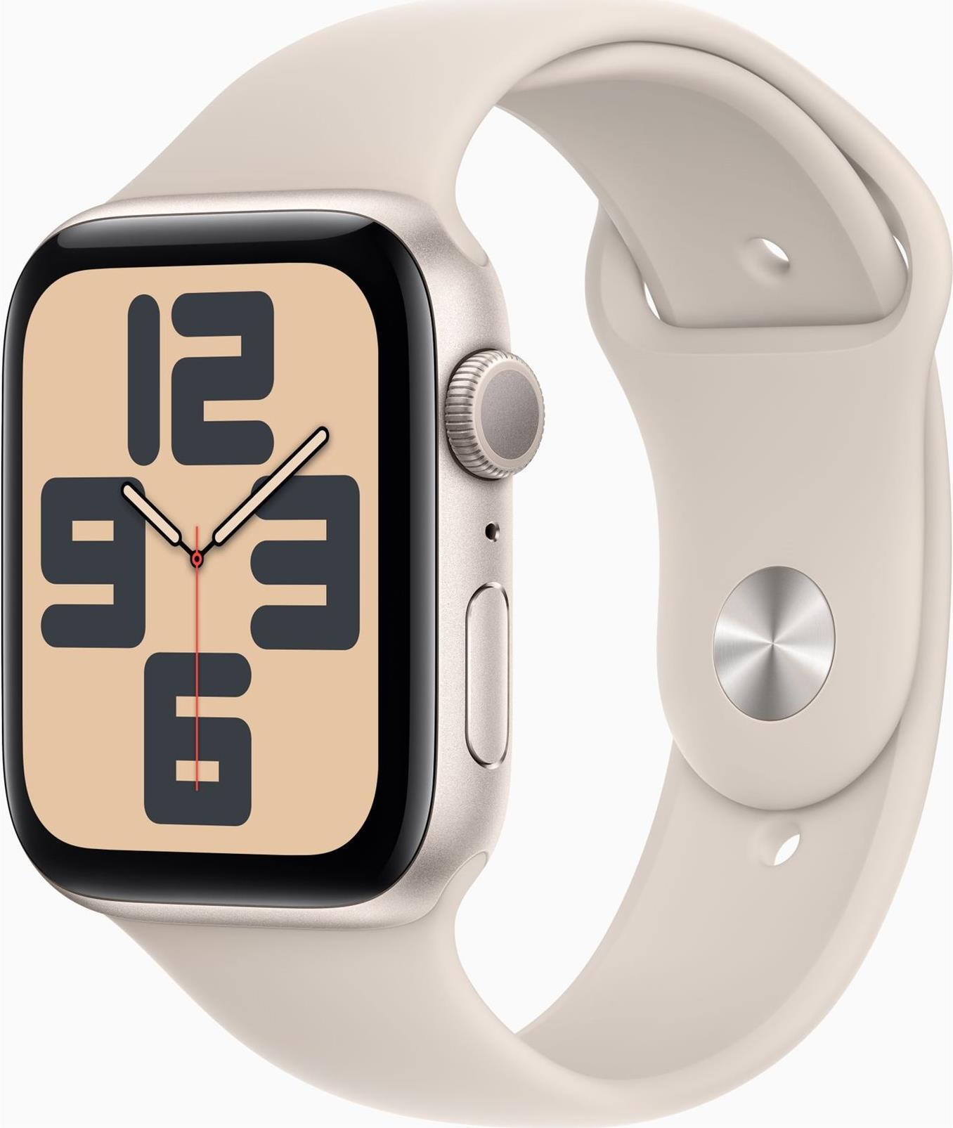 Apple Watch SE GPS 44 mm Starlight Aluminium MRE43QF/A
