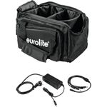 EUROLITE Set SB-14 Soft-Bag + Ladegerät 4x AKKU Flat Light 1 (20000447)