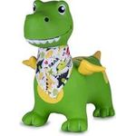 JAMARA Hüpftier Dino mit Flügel HoppyDoo Pumpe grün (466007)