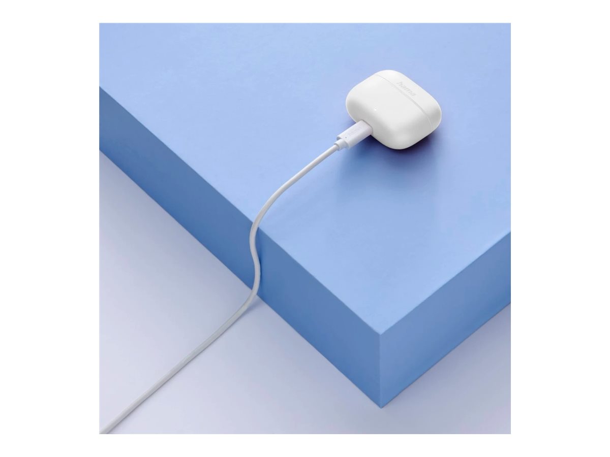 Hama Freedom Light II True Wireless Kopfhörer Bluetooth Weiß