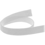 InLine® Kabelbinder, Klettverschluß Band, 10 Meter, 16mm, weiß (19934W)
