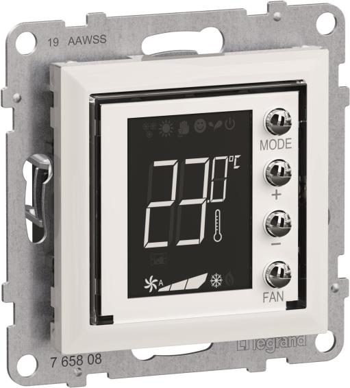 Legrand Seano MyHome Thermostat m 765608Display m.Abdeckung in der (765608)