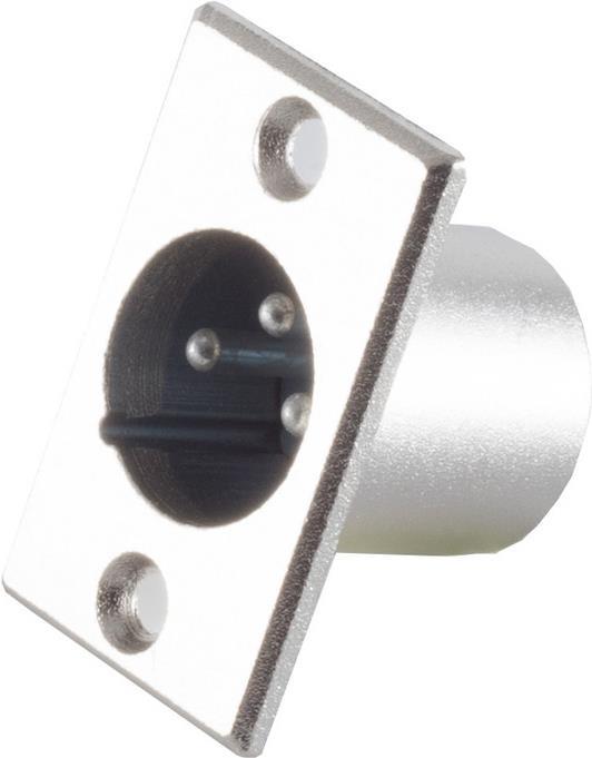 shiverpeaks ®-BASIC-S--XLR-Stecker, Flanscheinbau (BS55001)
