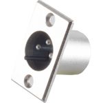 shiverpeaks ®-BASIC-S--XLR-Stecker, Flanscheinbau (BS55001)