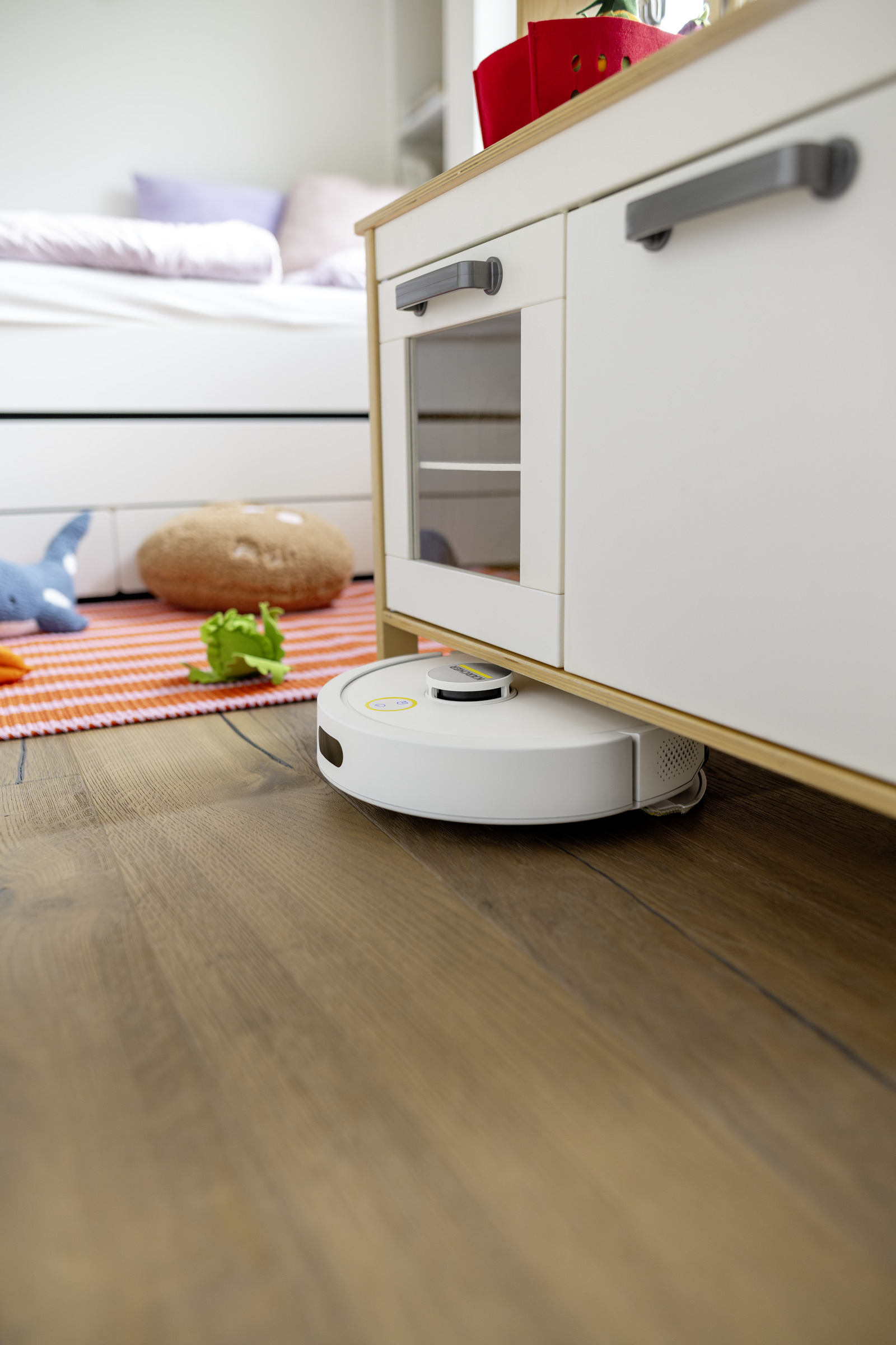 Kärcher Bodenreinigungsroboter RVC 3 2,4 l 130 min Weiß