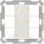 MDT technologies Taster Plus 55 6-fach, Reinweiß glä BE-TA55P6.G2 (BE-TA55P6.G2)