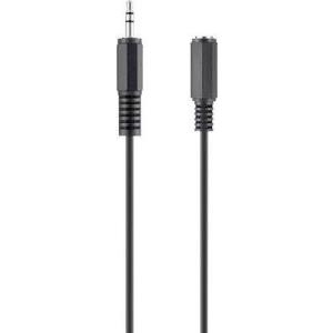 Belkin Klinke Audio Anschlusskabel [1x Klinkenbuchse 3.5 mm - 1x Klinkenstecker 3.5 mm] 3 m Schwarz Belkin (F3Y112bf3M-P)