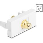 Delock 90861 - Easy 45 Modul Cinch Buchse zu (90861)