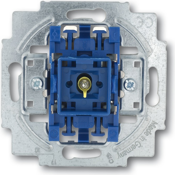 BUSCH-JAEGER Tastereinsatz 10A 2020USGL 250V mit Beleuchtung 1 Schliesser 2020USGL (1413-0-0533)