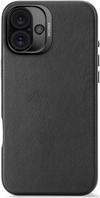 Decoded Leather Backcover iPhone 16 Plus Black (D25IPO16PLBC1BK)