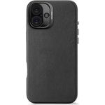 Decoded Leather Backcover iPhone 16 Plus Black (D25IPO16PLBC1BK)