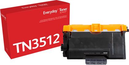 XEROX EVERYDAY BLACK TONER REPLACES BROTHER TN3512 EXTRA HIGH CAPACI (006R05200)