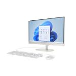 HP All-in-One 24-cr0242ng 23,8" FHD Touch, Core i3-N300, 8GB RAM, 256GB SSD, DOS, Weiß