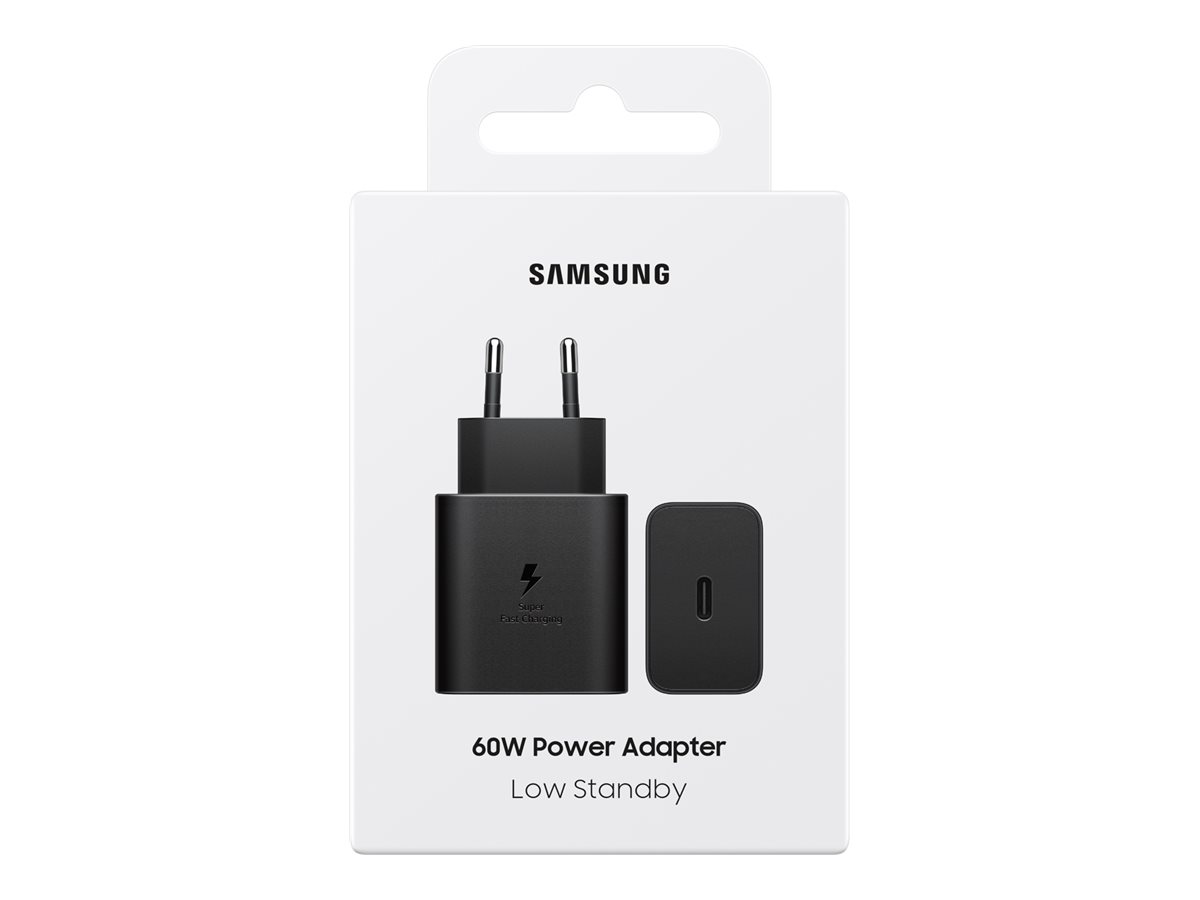 Samsung EP-T6010 60W USB-C Netzteil Schwarz