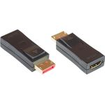 Alcasa HDMI-DP14G Kabelschnittstellen-/Gender-Adapter Displayport Schwarz (HDMI-DP14G)