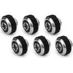Alphacool Apex Grip Schlauchanschluss 16/10mm G1/4 chrom Set 6 St. (14924)