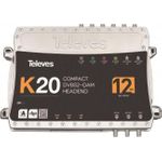 Televes K20-12 Kompaktkopfstelle 12Transponder DVB-S2" QAM (570102)
