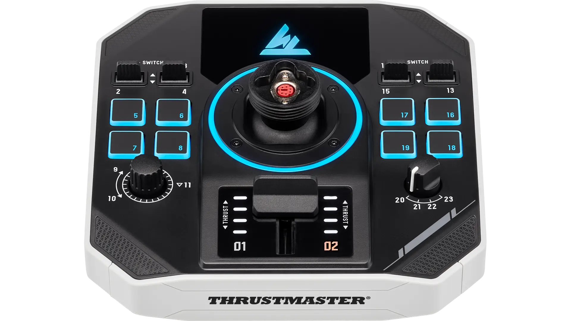 Thrustmaster Sol-R 2 HOSAS Space Sim Duo Joystick Kabelgebunden USB-C PC Schwarz, Weiß