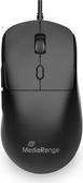 MEDIARANGE Maus 6 Tasten kabelge. USB-C 800-2400 dpi sw (MROS271)