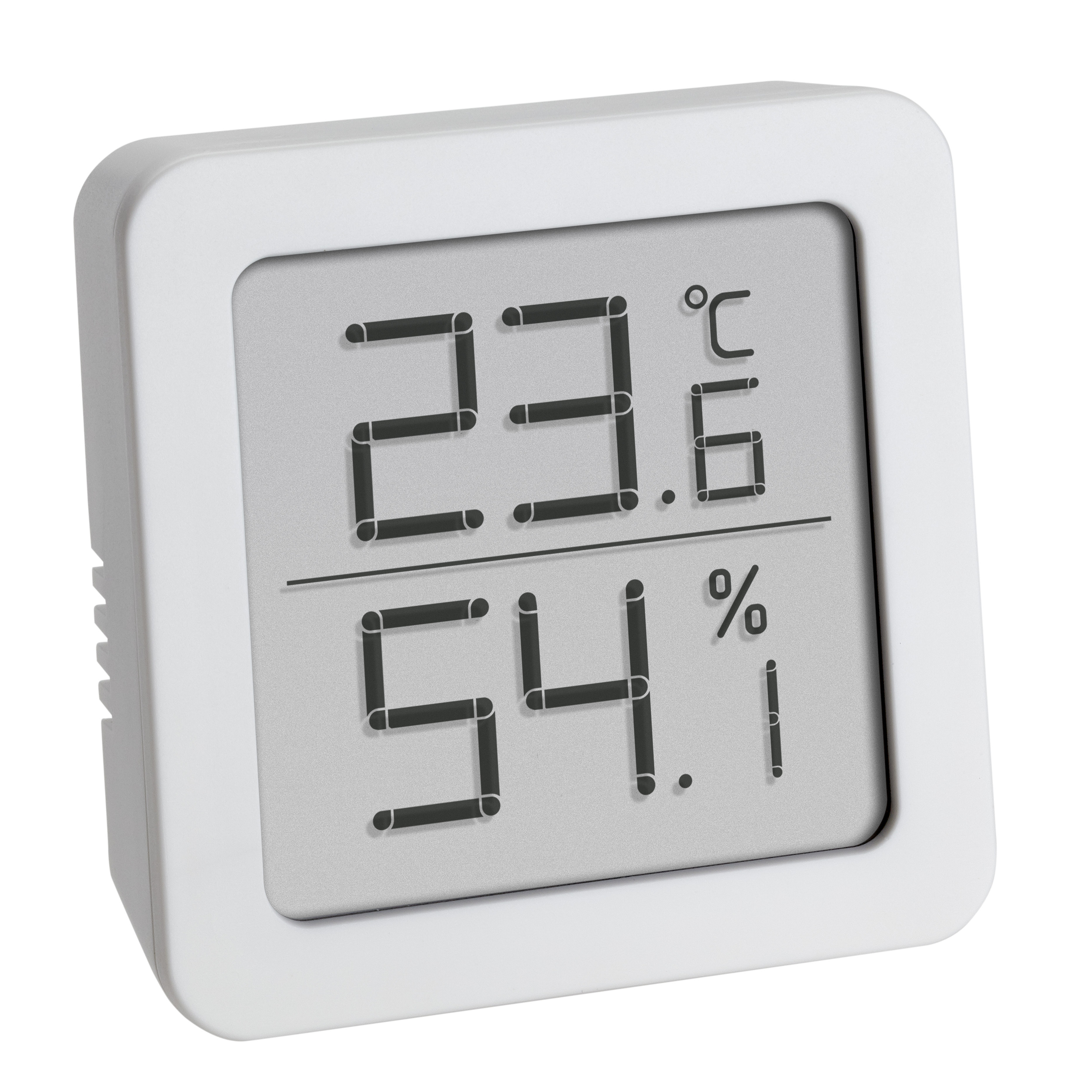 TFA Dostmann Thermo-Hygrometer 30.5051.02 Digital Weiß