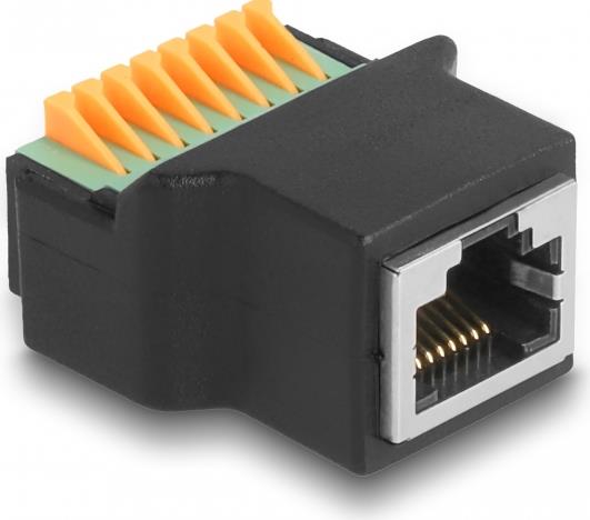 Delock Netzwerkadapter RJ-45 W zu Klemmleiste 66948