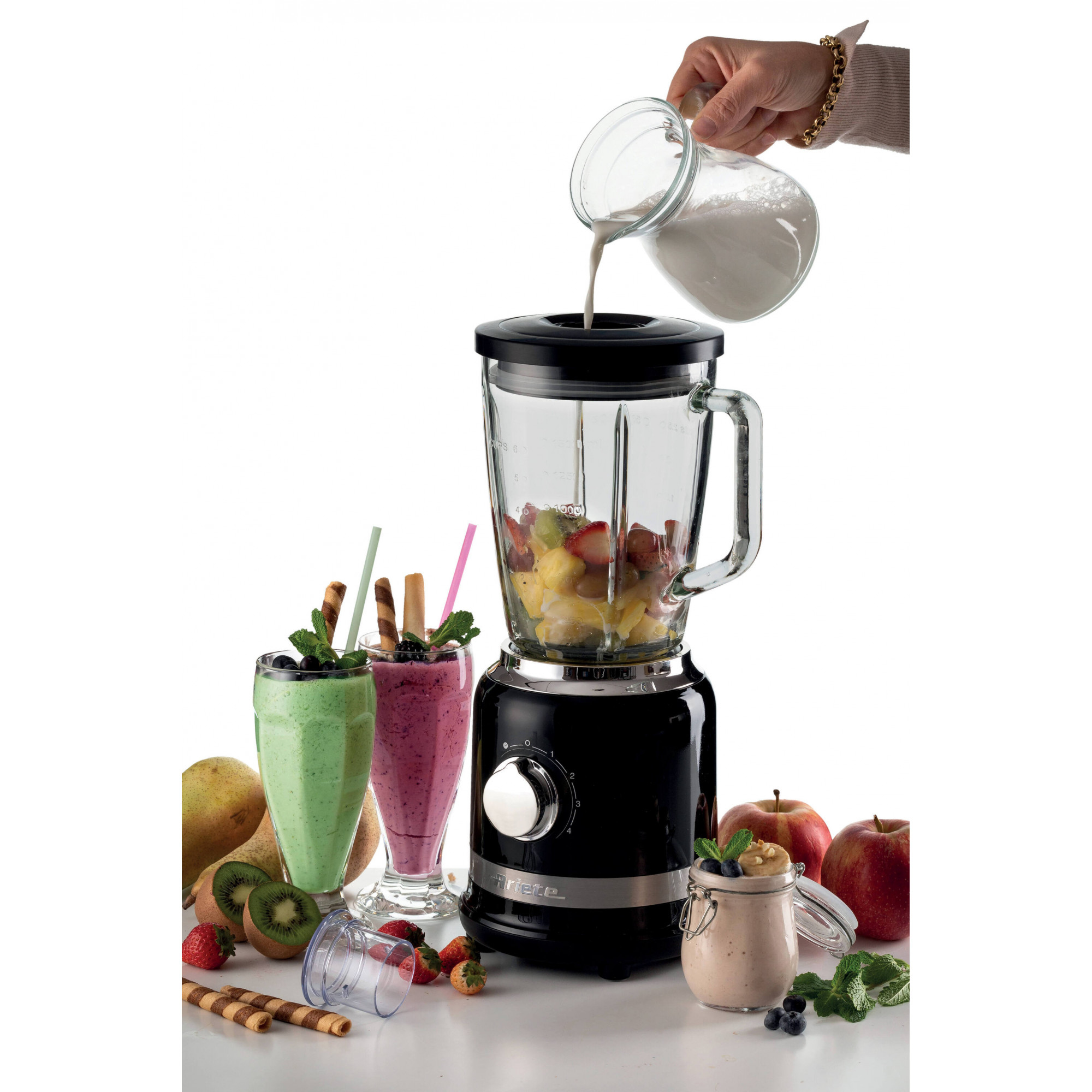 Ariete Moderna Standmixer 1.000 W 1,5 l Schwarz