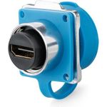 Alcasa S3 IC03-24H02 HDMI-Kabel HDMI Typ A (Standard) Blau - Grau (IC03-24H02)