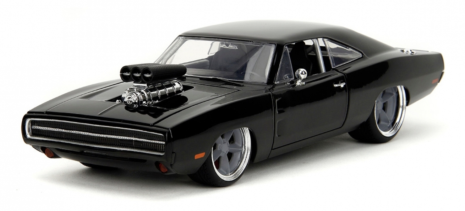 Jada Toys Fast & Furious 1970 Dodge Charger 1:24 Oldtimer-Modell Schwarz