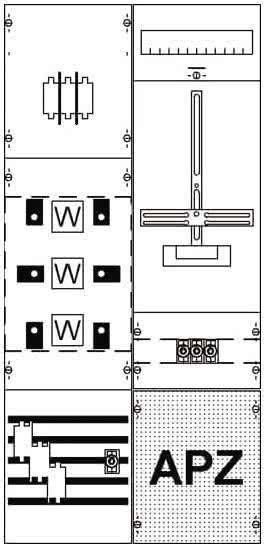 Striebel & John Striebel Mess-u.Wandlerfeld KA4284kpl.H3/B2 2CPX035092R9999 (2CPX035092R9999)