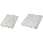 keeeper Besteckkasten "pablo", 5 Fächer, PP, natur Farbe: natur transparent, geschlossen, Material: PP, - 1 Stück (1016200100000)