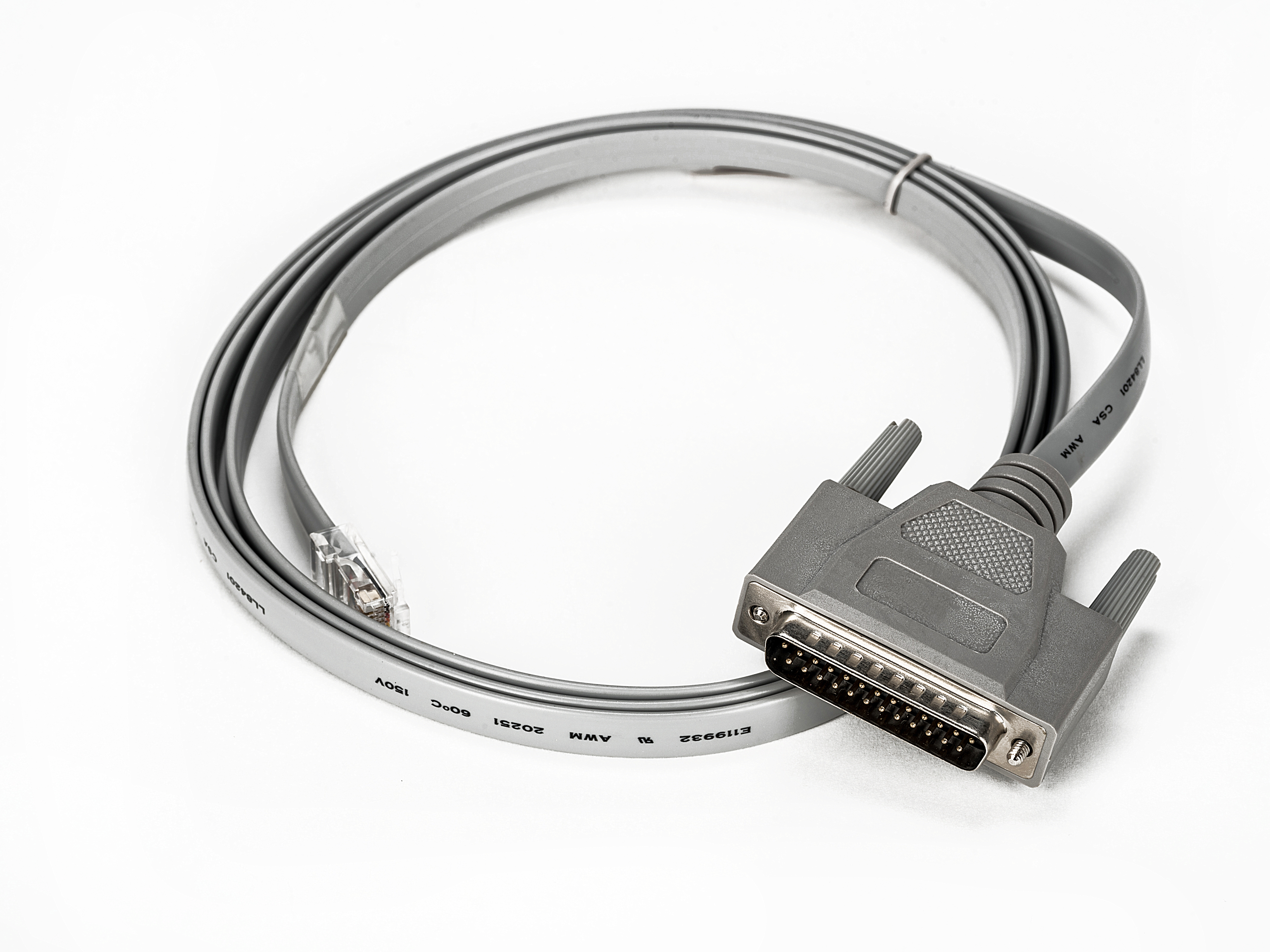 Vertiv Cyclades CAB0025 Serielles RS-232-Kabel 1,8 m Grau
