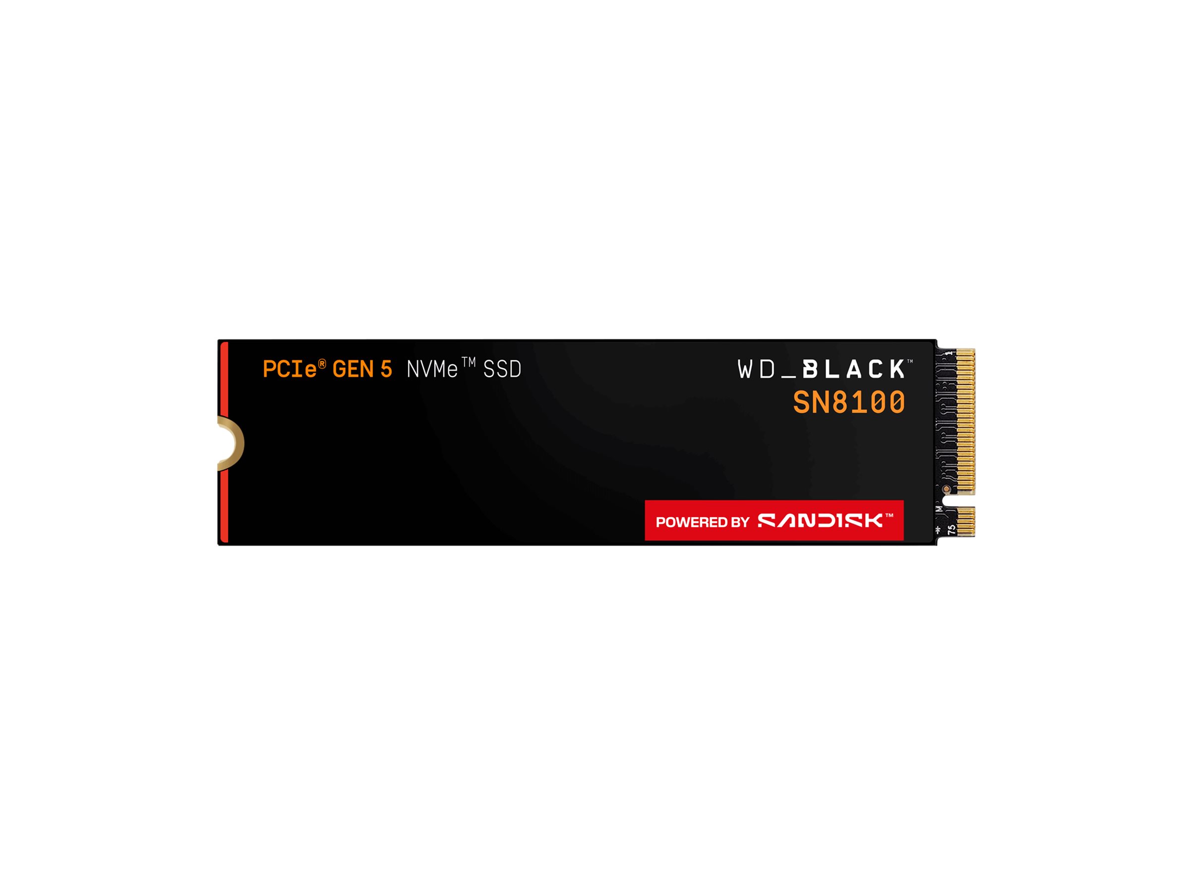 Western Digital WD Black SN8100 8 TB SSD M.2 2280 PCIe 5.0 x4 NVMe