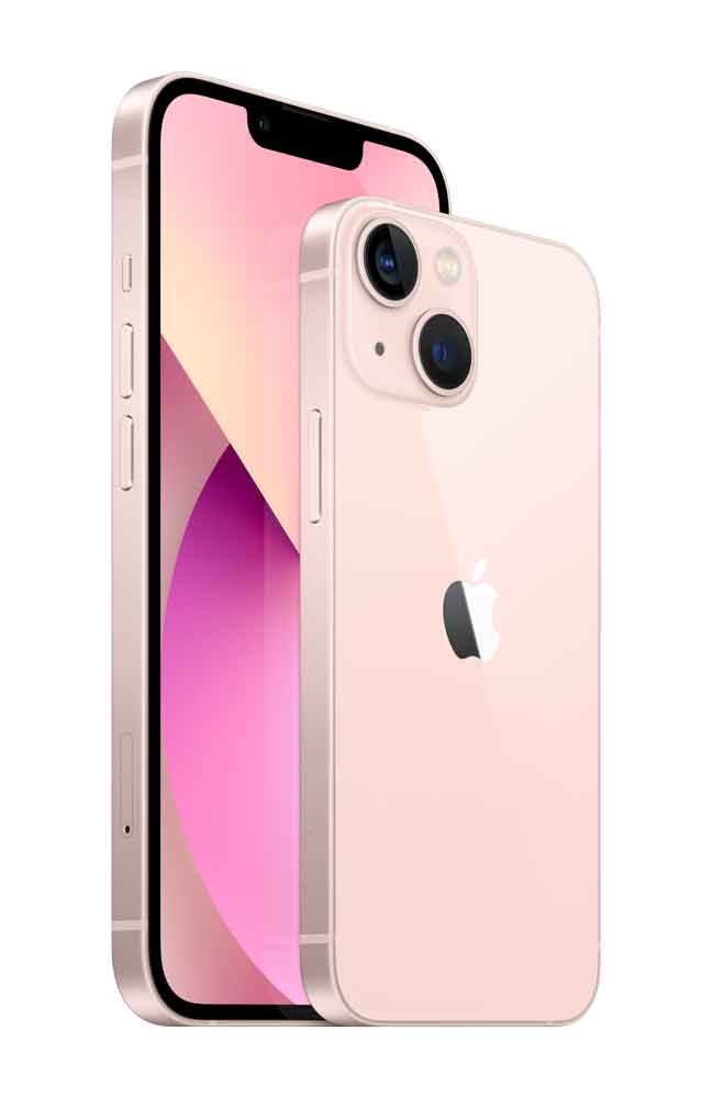 Apple iPhone 13 15,5 cm (6.1" ) Dual-SIM iOS 15 5G 128 GB Pink (MLPH3ZD/A)