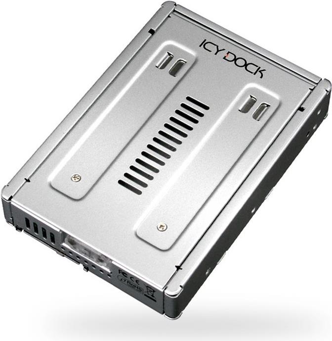 ICY DOCK MB982IP-1S-1 Laufwerksschachtadapter 2,5" auf 3,5" SATA/SAS Silber