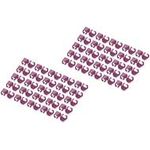 DIGITUS Farbclips für Patchkabel - Magenta RJ45 Stecker Farbe Magenta 100 Stk. (A-CC-MG)