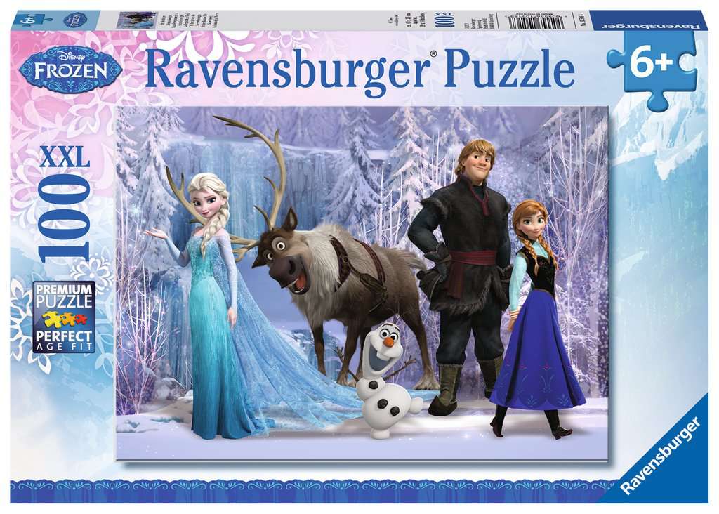 Ravensburger Puzzle - Frozen, Reich der Schneekönigin ,100 Teile (10516)