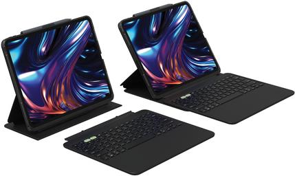 ZAGG Pro Keys 2 Bluetooth-Keyboard für iPad Pro 13 Zoll (M4) schwarz (103414678)