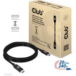 Club 3D USB-Kabel USB-C (M) zu USB-C (M) (CAC-1575)