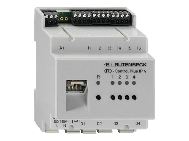 Rutenbeck Control Plus IP 4 Schaltaktor WLAN 802.11b/g/n Hellgrau