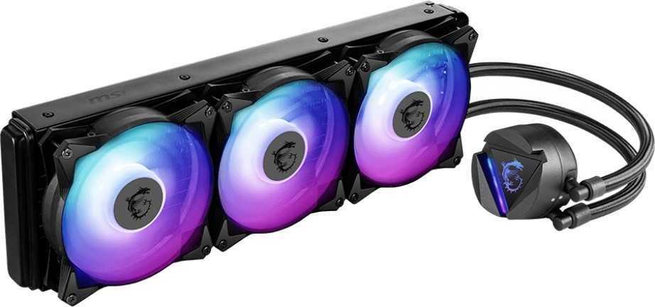 MSI MAG CORELIQUID 360R V2 Prozessor-Flüssigkeitskühlsystem 360 mm Schwarz