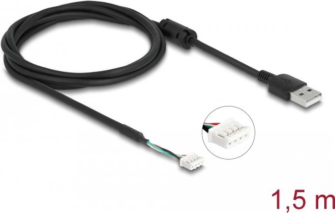 DELOCK USB 2.0 Anschlusskabel 4 Pin Kameramodule V7 1,5m