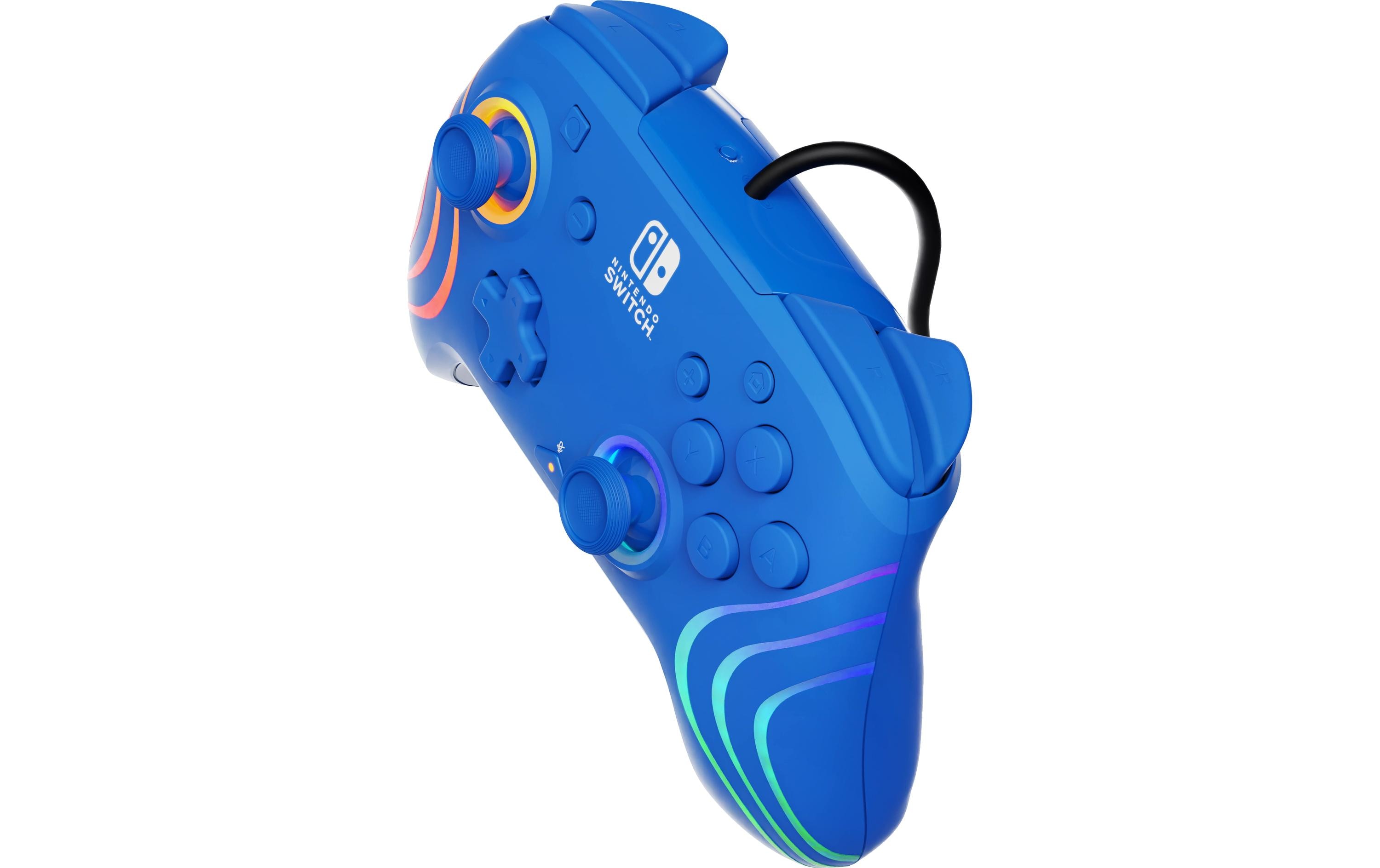 PDP Afterglow Wave Gamepad Nintendo Switch Blau
