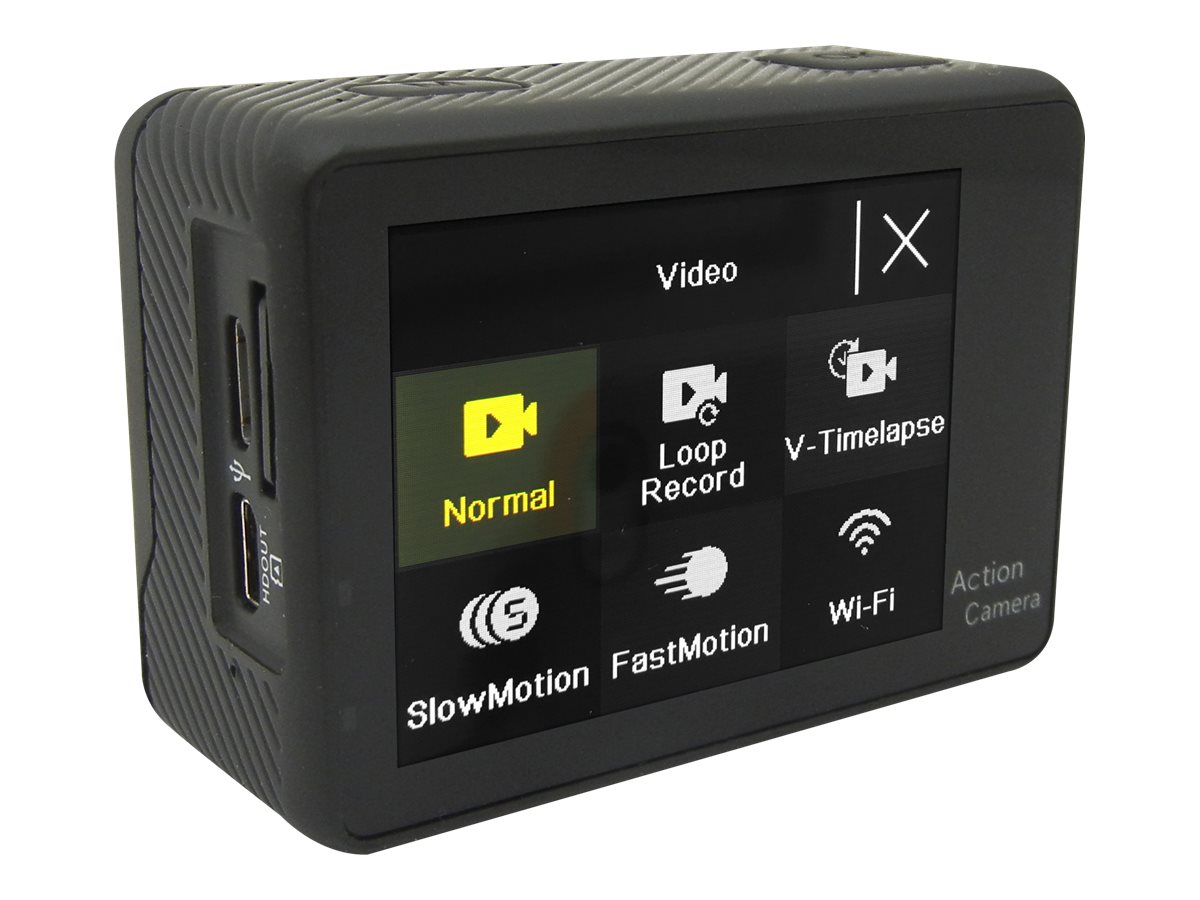 Easypix GoXtreme Vision DUO 2" 4K Schwarz