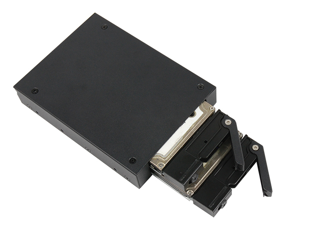 Chieftec CMR-225 Mobiles Speicher-Rack 2 x 2.5" Schwarz